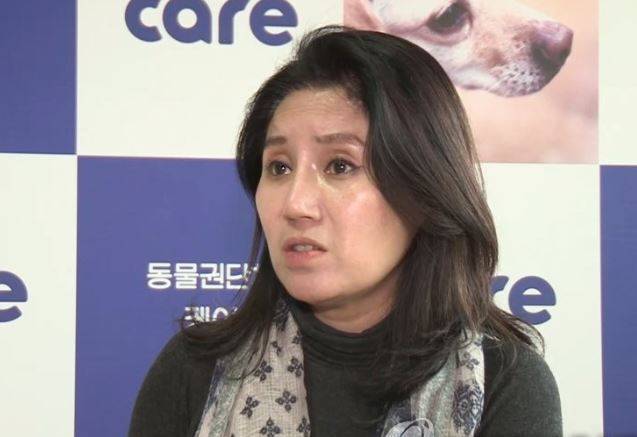 박소연 케어 대표. 연합뉴스TV 제공