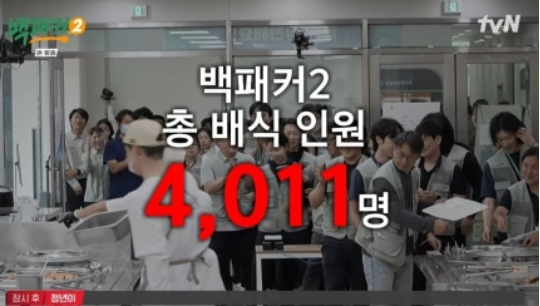 이번 마지막 출장지는 청년들을 위한 특별한 밥집으로, 단돈 3천 원으로 김치찌개를 제공하는 곳이었다.사진=tvN ‘백패커’
