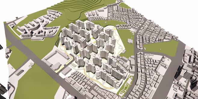 서울 양천구 신월시영아파트가 최고 21층 3147가구 규모로 재건축이 추진된다. 사진은 사업 조감도. /사진=양천구