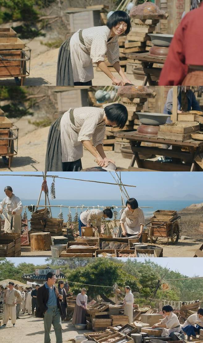 ​▲ 정년이 언니 정자 역의 오경화. 출처ㅣtvN 정년이 방송화면 캡처