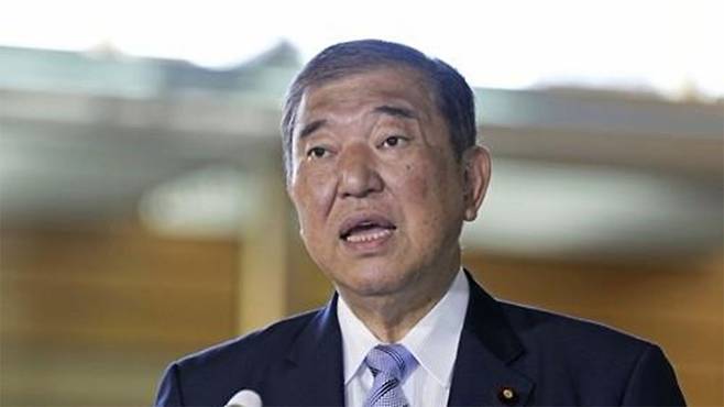이시바 시게루 일본 총리 [사진 제공:연합뉴스]