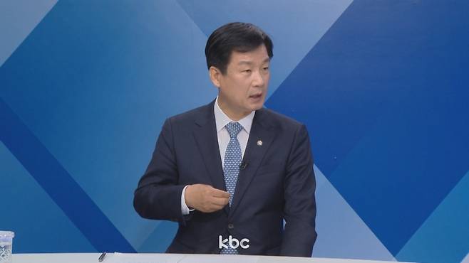 ▲ 12일 KBC '여의도초대석'에 출연한 더불어민주당 박균택 의원(광주 광산구갑) 