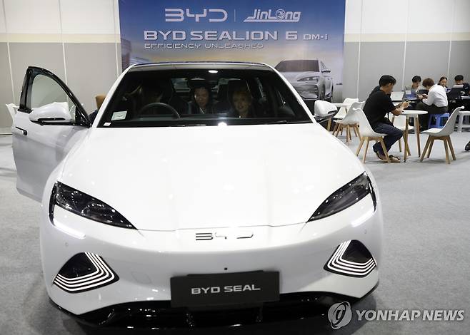 BYD 전기차 '실' [EPA=연합뉴스 자료사진]