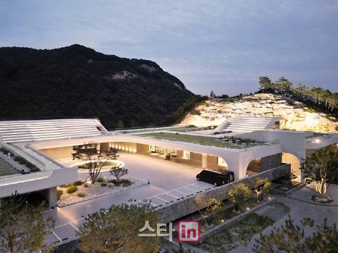 성문안CC 클럽하우스 외부 전경. (사진=성문안CC)