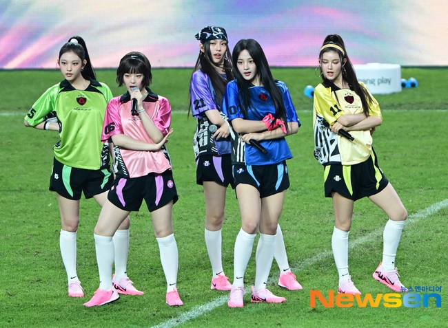 사진=왼쪽부터 해린. 하니, 혜인, 민지, 다니엘/뉴스엔DB