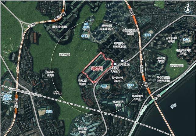 옥수극동아파트 위치도 [서울시 제공. 재판매 및 DB 금지]