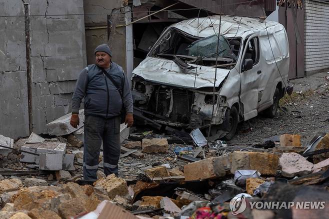 러시아 드론공격 받은 우크라 오데사 지역 [AFP=연합뉴스 자료사진. 재판매 및 DB 금지]