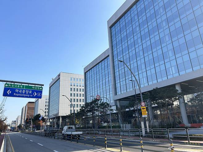 서울시 강서구 마곡동에 위치한 ‘LG사이언스파크 마곡’ 산업단지 모습. [정주원 기자]