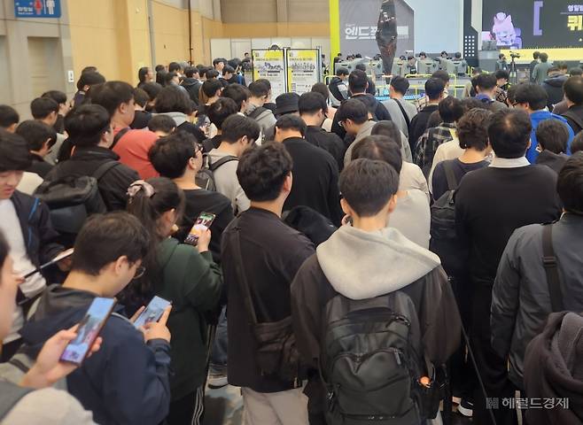 부산 벡스코 지스타 2024의 그리프라인 부스. [이영기 기자/20ki@]