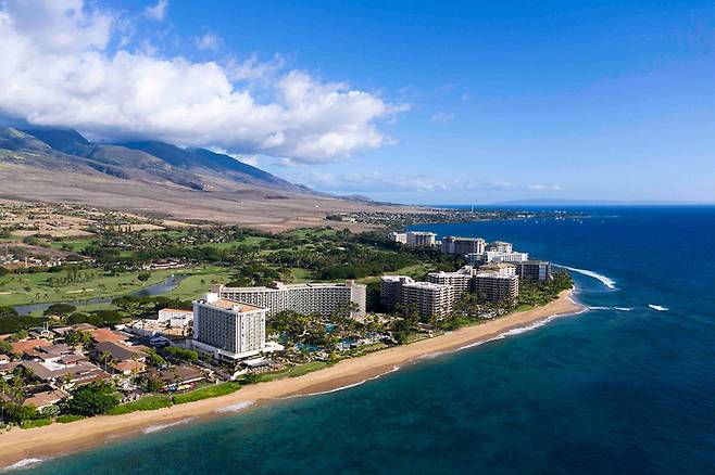 웨스틴 마우이 전경. 사진제공|팜투어