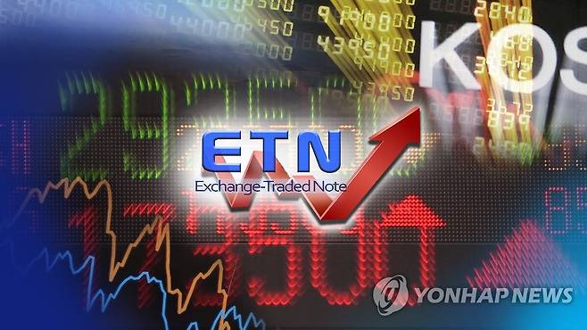 상장지수증권 ETN(일러스트) 제작 김해연