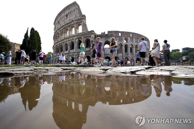 로마 콜로세움 [AP 연합뉴스 자료사진. 재판매 및 DB 금지]