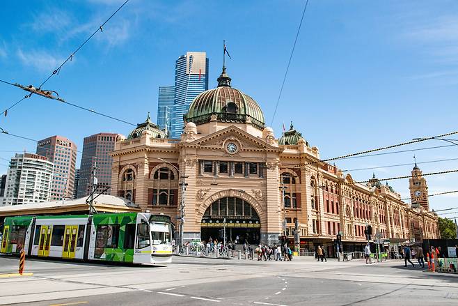 호주 멜버른 플린더스 역./Tourism Australia