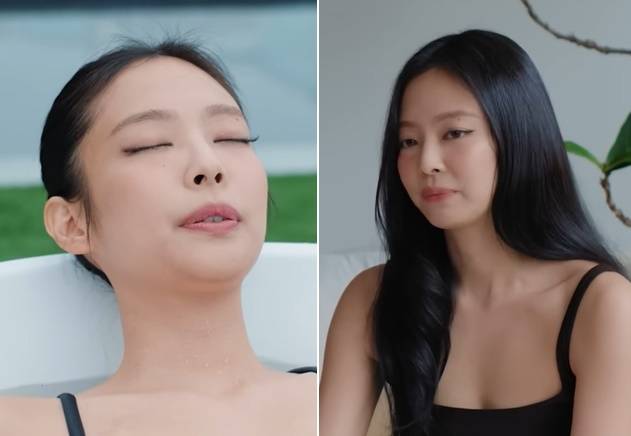 걸그룹 블랙핑크 멤버 제니가 최근 유명 잡지 '보그'의 유튜브 채널에서 피로 관리법으로 '콜드 플런지'라는 찬물 입수를 소개했다. 보그 유튜브 영상 캡처