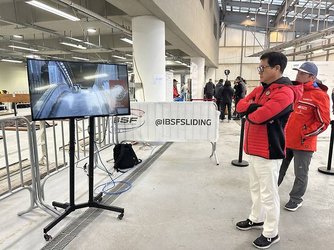 전찬민 대한봅슬레이스켈레톤경기연맹 회장 [촬영=안홍석 기자]