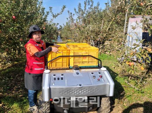 대동 자율 운반로봇 (사진=노희준 기자)