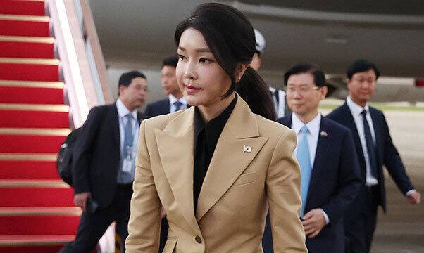 윤석열 대통령 부인 김건희 여사. 뉴시스