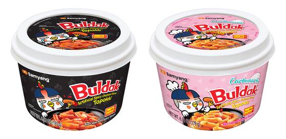 Sanmyang Foods’ Buldak tteokbokki (spicy rice cakes) on sale at Walmart stores in the United States [SAMYANG FOODS]