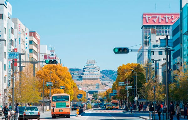 일본 하리마 권역은 일본 정부의 ‘지방 소멸’ 대응 정책의 성공 사례로 꼽힌다. 사진은 하리마 권역의 연계중추도시 역할을 하는 히메지(姫路).