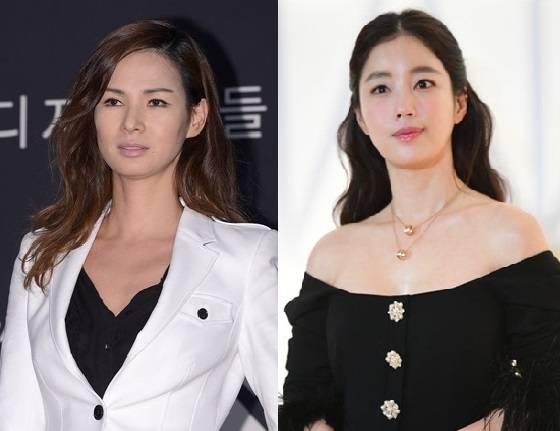모델 이소라와 배우 기은세.[사진=스타투데이]