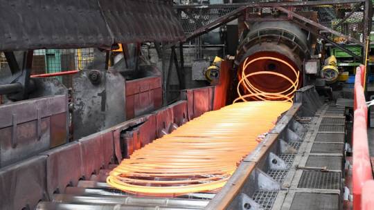 포항제철소 1선재공장. 포스코 제공