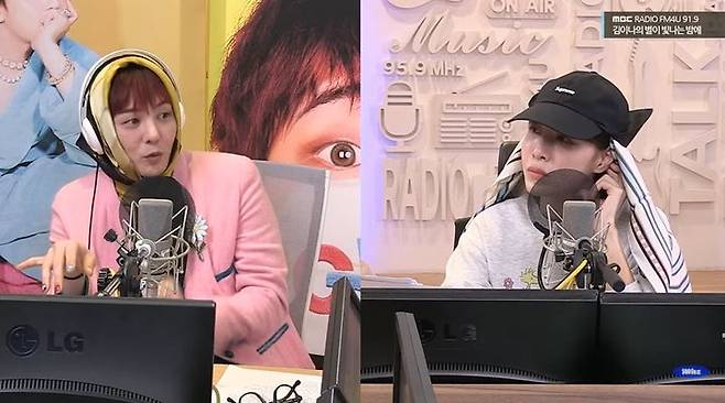 [서울=뉴시스] 그룹 '빅뱅' 멤버 지드래곤은 18일 오후 방송된 MBC FM4U '김이나의 별이 빛나는 밤에'에 게스트로 출연했다. (사진= MBC FM4U '김이나의 별이 빛나는 밤에' 화면 캡처) 2024.11.19 photo@newsis.com *재판매 및 DB 금지