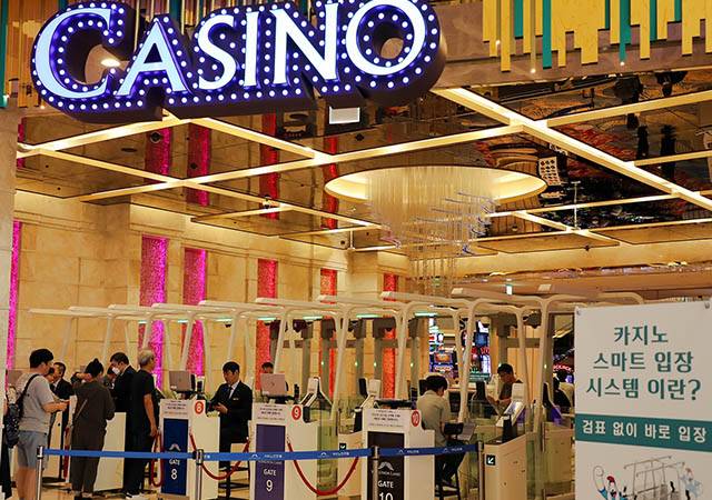 ▲지난 10월부터 시행되고 있는 강원랜드 카지노 스마트 입장시스템. ⓒ강원랜드