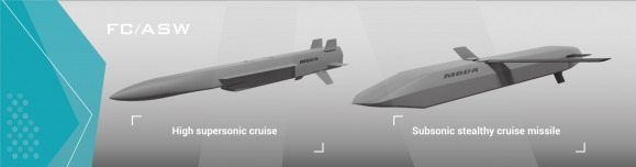 2023년 6월 프랑스 파리에어쇼에서 공개된 FC/ASW 프로그램 모델 구상도. MBDA 제공