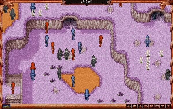 - 흉가보다 경험치를 더 많이 주는 산적굴