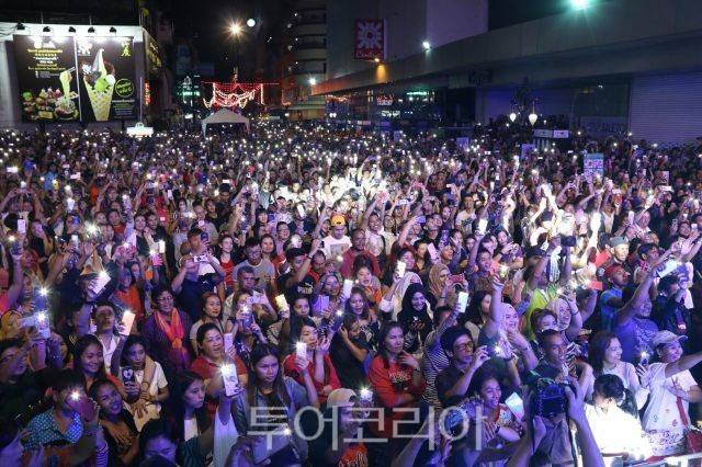 태국 핫야이 연말 카운트 다운