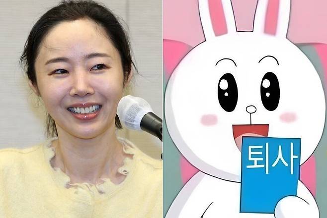 민희진 어도어 전 대표. 오른쪽은 민 전 대표가 사내이사 사임 의사를 밝힌 20일 소셜미디어에 올린 사진. /인스타그램