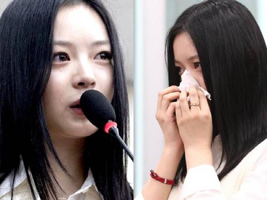 뉴진스 하니가 국정감사 참석했던 모습. 연합뉴스