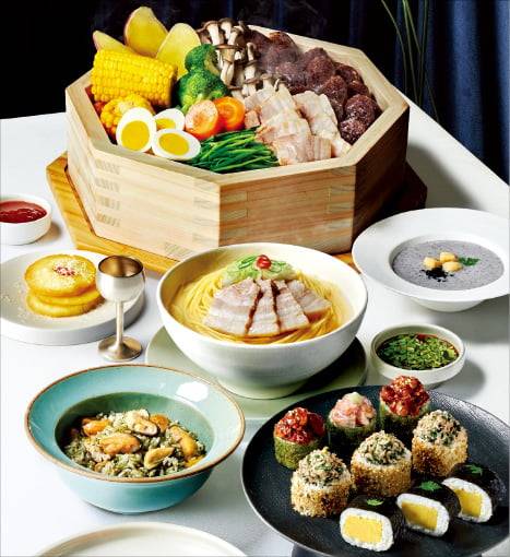 이랜드이츠 자연별곡 ‘겨울 성찬절’ 신메뉴.  이랜드이츠 제공