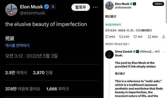 [사진출처 = 머스크 엑스 계정]