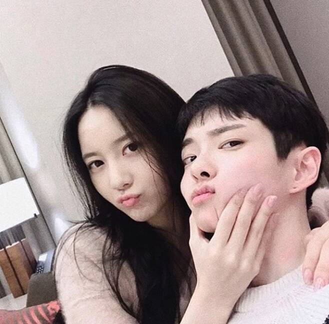 한서희 정다은. 사진 ㅣ한서희 SNS