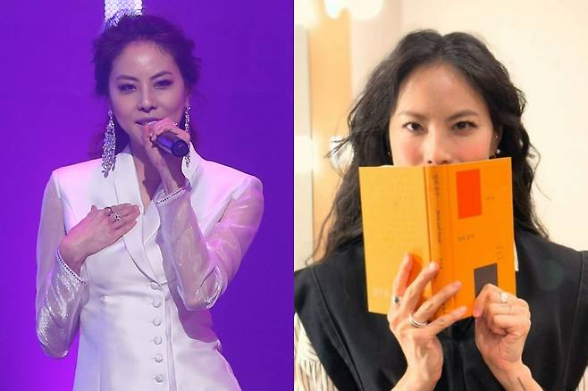 가수 박지윤 /사진=머니투데이 DB, 박지윤 SNS 캡처