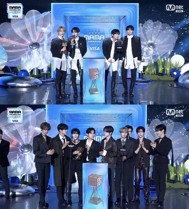 사진=Mnet ‘2024 MAMA AWARDS’ 생중계 캡처