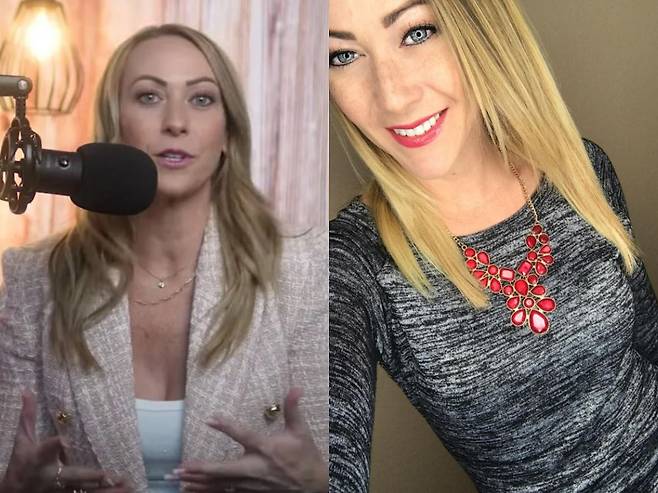 케이틀린 질(32)은 스스로 허리를 꺾어야만 할 것 같은 통증을 겪었는데, 상심 심장증후군이 원인 질환이었다./사진=더 선