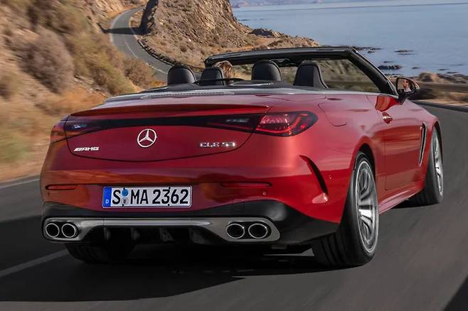 AMG CLE 53 4MATIC 플러스 카브리올레 후면