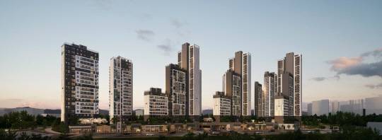 '엘리프 옥정 시그니처' 투시도. [계룡건설 제공]