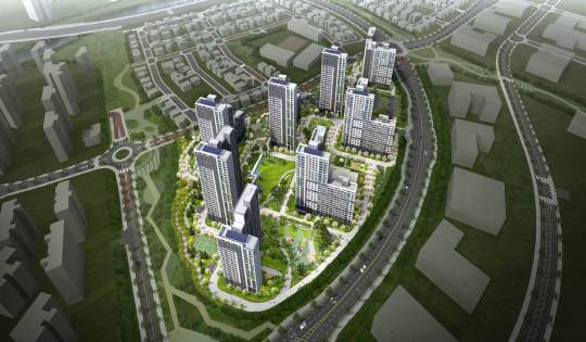 '엘리프 옥정 시그니처' 조감도. [계룡건설 제공]