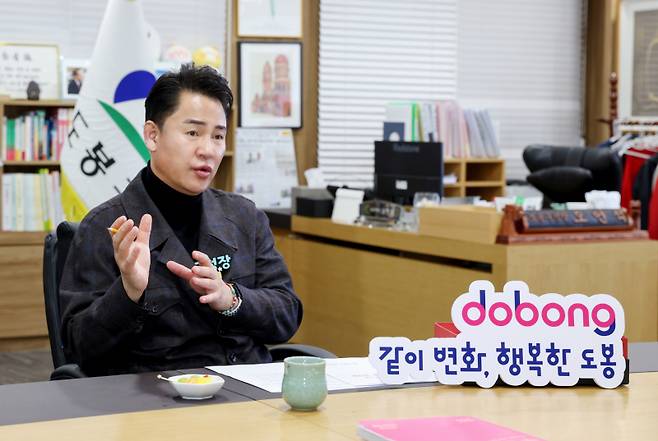 오언석 도봉구청장. 서울 도봉구