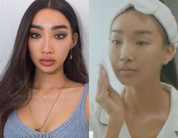 [서울=뉴시스] 배우 정우성이 모델 문가비가 출산한 아들의 친부라고 인정해 논란이 일고 있는 가운데 문가비의 민낯에 대한 관심이 집중됐다.&nbsp; (사진=인스타그램, 유튜브 갈무리) *재판매 및 DB 금지