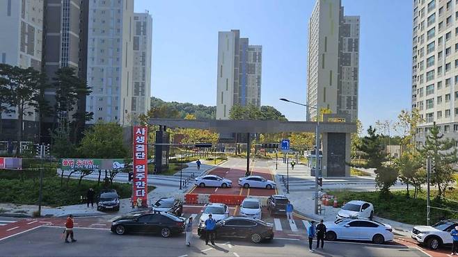 유치권 행사 중인 영종도 '누구나집' 아파트 [독자 제공. 재판매 및 DB 금지]