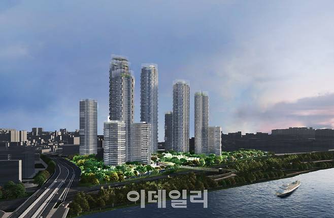 압구정2구역 재건축사업 조감도 (사진=서울시)