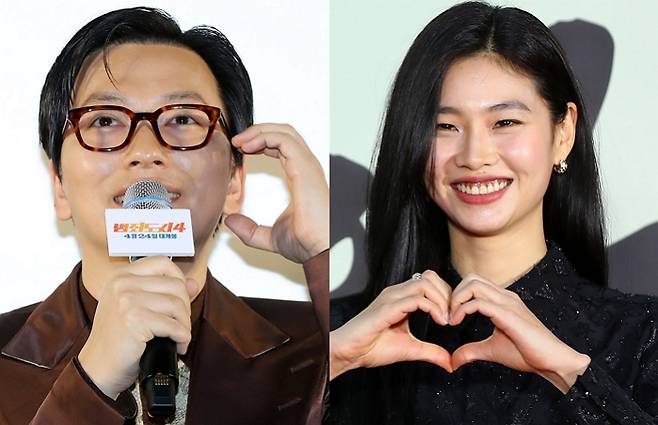 배우 정호연(30·사진 왼쪽)과 이동휘(39)가 9년 열애의 마침표를 찍었다. /사진=머니투데이 DB