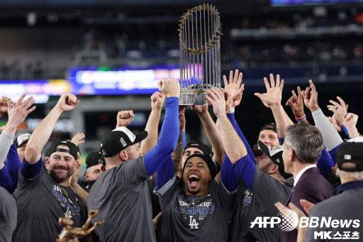 다저스는 2024 월드시리즈 우승을 차지했다. 사진=ⓒAFPBBNews = News1