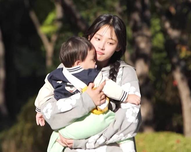 ▲ 뉴진스 민지, 정우. 제공| KBS2 '슈퍼맨이 돌아왔다'