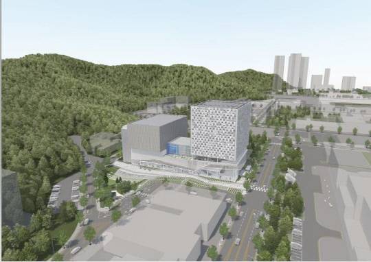 융복합 특수영상 콘텐츠 클러스터 조감도. 대전시 제공