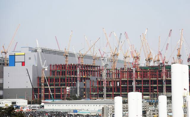 2023년 3월 30일 경기도 평택시 삼성전자 평택캠퍼스 일대 모습. 연합뉴스